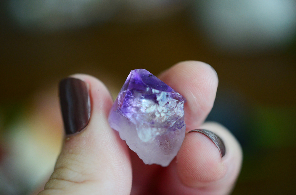 Collecting Amethyst